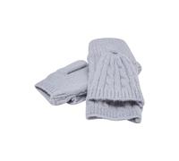 Urban Classics Mitones abiertos Mujer Manopla Gris S-M 71% Polyacryl, 24% Polyester, 5% Elasthan