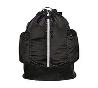 Urban Classics Mochila Senderismo con Peso Ligero, Unisex Adulto, Blanco/Negro, Einheitsgröße
