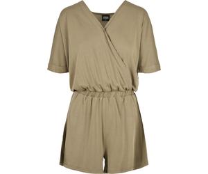 Urban Classics Mono para mujer Mono corto de modal para mujerit Khaki XS