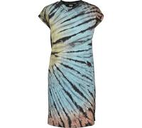 Urban Classics Mujer Kleid Ladies Tie Dye Dress Vestido Not Applicable, Black, XS