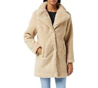 Urban Classics Ladies Oversized Sherpa Coat Abrigo, Beige (Sand 00208), XL para Mujer