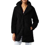 Urban Classics Mujer Ladies Oversized Sherpa Coat Abrigo Not Applicable, Negro (Black 00007), Large