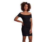 Urban Classics Mujeres Apagado Hombro Pana Vestido de Cóctel Jerseykleiud
