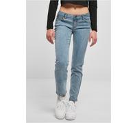 Urban Classics Mujeres Bajo Waist Recto Denim Pantalones Vaqueros Stretch Dama