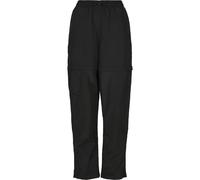 Urban Classics Mujeres Brillante Arruga Nailon Cremallera Pantalones 2 Largos