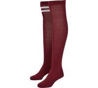 Urban Classics Mujeres College Calcetines 2-Pack Rodilla Medias Cortas Sport