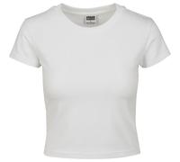 Urban Classics Ladies Stretch Jersey Cropped Mujer Camiseta Negro Regular