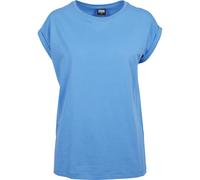 Urban Classics Mujeres Extended Shoulder Tee Jersey Camiseta Caido Turn-Up Manga