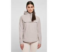 Urban Classics Mujeres Forro Polar Pull Encima Sudadera Chaqueta Half Zip Bolso