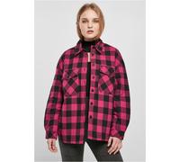 Urban Classics Mujeres Franela Acolchada Overshirt Camisa a Cuadros de