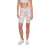 Urban Classics Mujeres High Waist Aop Tech Cycle Shorts Pantalón Culottes Patrón