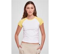 Urban Classics Mujeres Orgánico Stretch Short Retro Béisbol Camiseta Mujer Nuevo