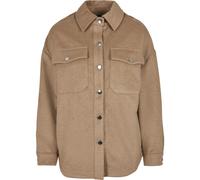 Urban Classics Mujeres Overshirt Chaqueta Hemd-Sytl Zierfalten Extra Grande