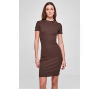 Urban Classics Mujeres Pana Camiseta Vestido Mini Slim Fit Sexy Costura Figura