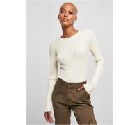 Urban Classics Mujeres Pana Knit Manga Larga Cuerpo Ribstrick Básico Mujer
