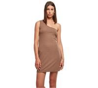 Urban Classics Mujeres Pana One Hombro Vestido Descubiertos Básico