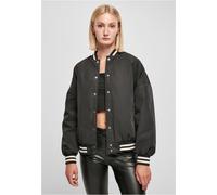 Urban Classics Mujeres Talla Grande Recycled College Chaqueta Botones a Presión