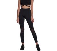 Urban Classics Mujeres Tech Malla Moto Polainas Pantalones Deportivos Liso Corte