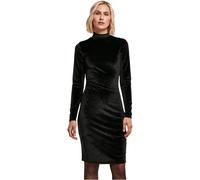 Urban Classics Mujeres Terciopelo Tortuga Cuello Vestido de Noche