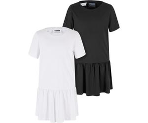 Urban Classics Niñas Valance Tee Dress 2-Pack UCK4104A 146/152