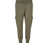 Urban Classics Niños Boys Fitted Cargo Sweatpants Oliva 134/140