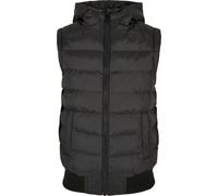 Urban Classics Niños Boys Small Bubble Hooded Vest Negro/Negro 110/116
