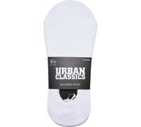 Urban Classics No Show Socks 10-Pack White EUR 48