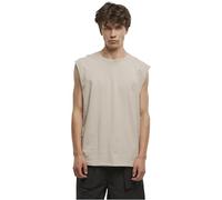 Urban Classics Open Edge Sleeveless tee Hombre Camiseta Negro Regular