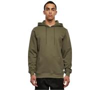 Urban Classics Organic Basic Hoody Sudadera con capucha, verde oliva, L para Hombre