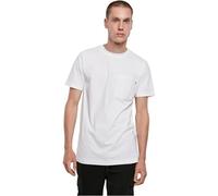 Urban Classics Organic Cotton Basic Pocket Tee, Camiseta Hombre, Blanco (White), S