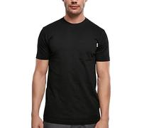 Urban Classics Organic Cotton Basic Pocket Tee, Camiseta Hombre, Negro, XXXXXL