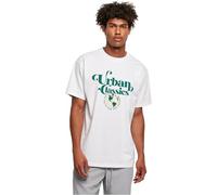 Urban Classics - Organic Globe Logo Camiseta para hombre - XS - Blanco