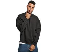 Urban Classics Organic Oversized Boxy Crew Hombre Sudadera Negro Más Grande