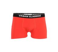 Urban Classics Organic X-Mas Boxer Shorts 3-Pack Bxer, Nicolaus AOP + Treeggreen + popred, XL para Hombre