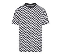 Urban Classics Oversized Check tee, Camiseta Hombre, Blackcheck,