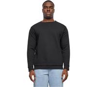 Urban Classics Oversized Open Edge Crew Suéter, Negro, L para Hombre