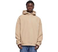 Urban Classics Oversized Polar Fleece Half Zip Hoody Sudadera con Capucha, Wetsand, XXXXL para Hombre