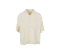 Urban Classics Oversized Resort Shirt Whitesand Talla: M | Camisas de Trabajo Outlet | Hombre | Blanco