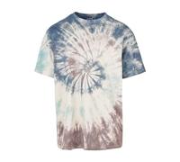 Urban Classics Oversized Tie-Dye Hombre Camiseta Blanco Roto 4XL 100% algodón Regular