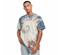 Urban Classics Tie Dye-Té Grande Camiseta, Color Blanco Antiguo, XXXXL para Hombre