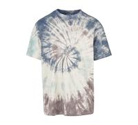Urban Classics Oversized Tie-Dye Hombre Camiseta Blanco Roto 5XL 100% algodón Regular