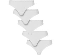 Urban Classics Ladies Basic Cotton Tanga Encaje 5-Pack TB7667C S