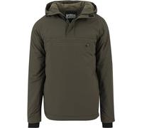 Urban Classics Padded Pull Over Jacket Chaqueta, Grün (Olive 176), Medium para Hombre