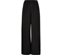 Urban Classics Pantalón ancho de viscosa para mujer S