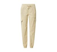 Urban Classics Ladies High Waist Cargo Jogging Pants Pantalones, hormigón, S para Mujer