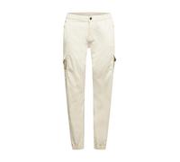 Urban Classics Pantalones Cargo Talle Alto Mujer Beige (White Sand) 34
