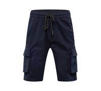 Urban Classics Pantalones cortos con cordón azul marino M