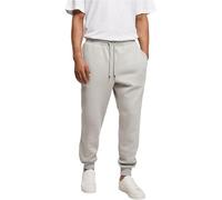 Urban Classics Pantalón chándal básico jogger ajuste normal puños elásticos Gris claro Hombre