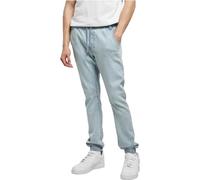 Urban Classics Pantalón de chándal Knitted Denim Hombre Pantalones de Deporte Azul
