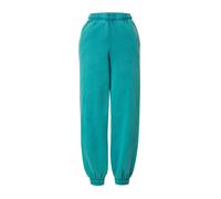 Urban Classics Pantalones de chándal para Mujer de Cintura Alta, Lavado a la Piedra, Verde Agua, L